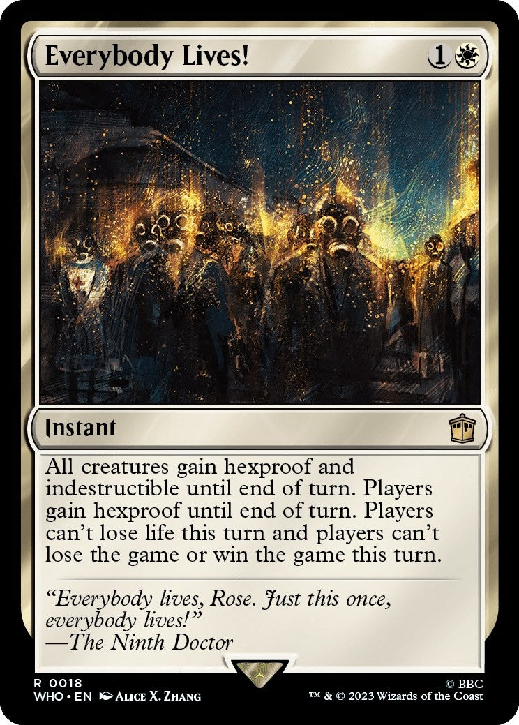 Everybody Lives (18) [WHO]