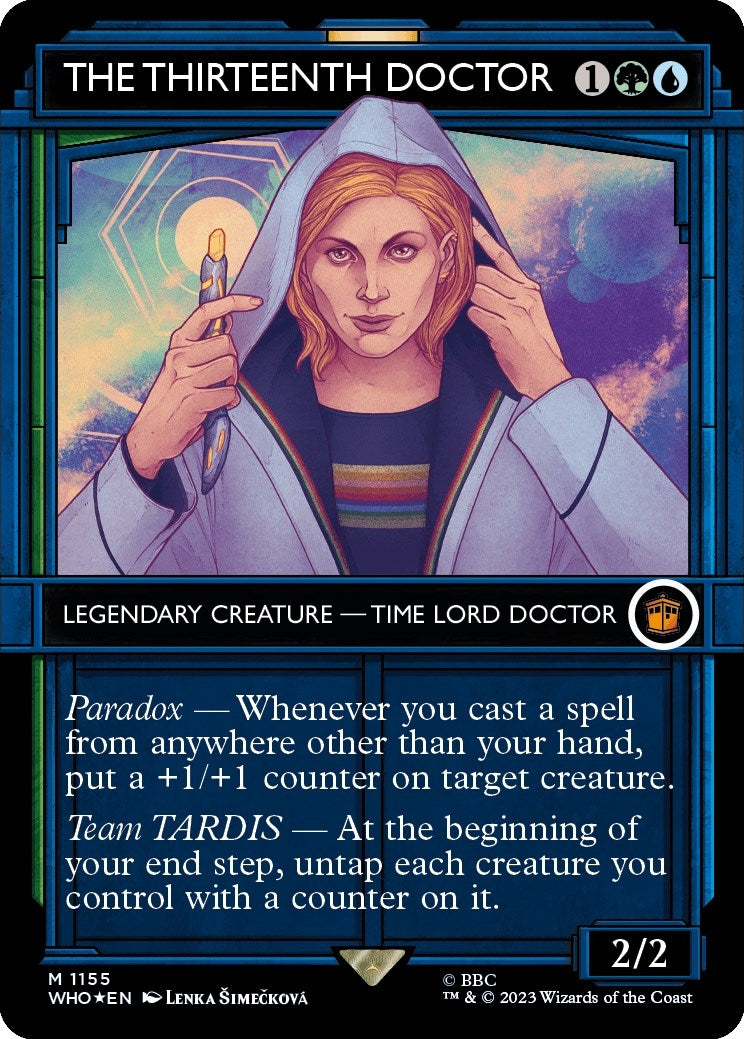 The Thirteenth Doctor Showcase Surge Foil (1155) [WHO]
