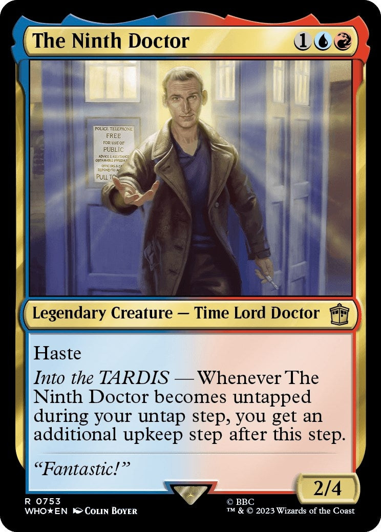 The Ninth Doctor Surge Foil (753) [WHO]