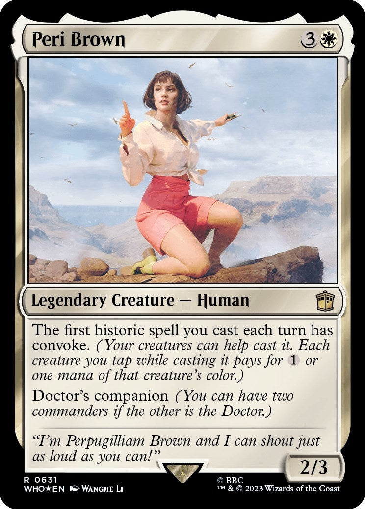 Peri Brown Surge Foil (631) [WHO]