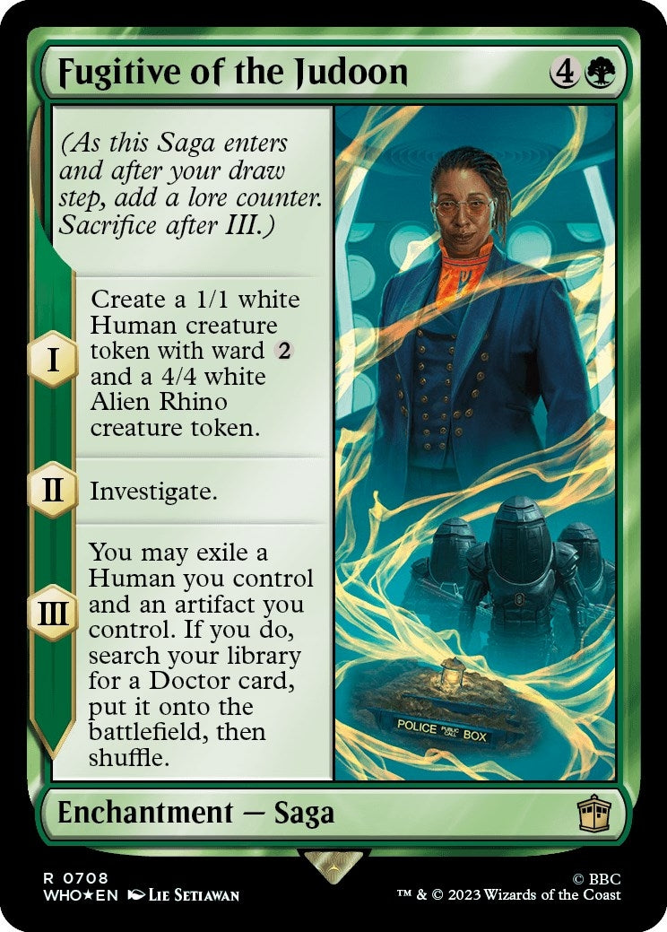 Fugitive of the Judoon Surge Foil (708) [WHO]