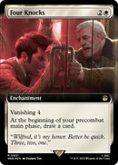 Four Knocks Extended Art Surge Foil (931) [WHO]
