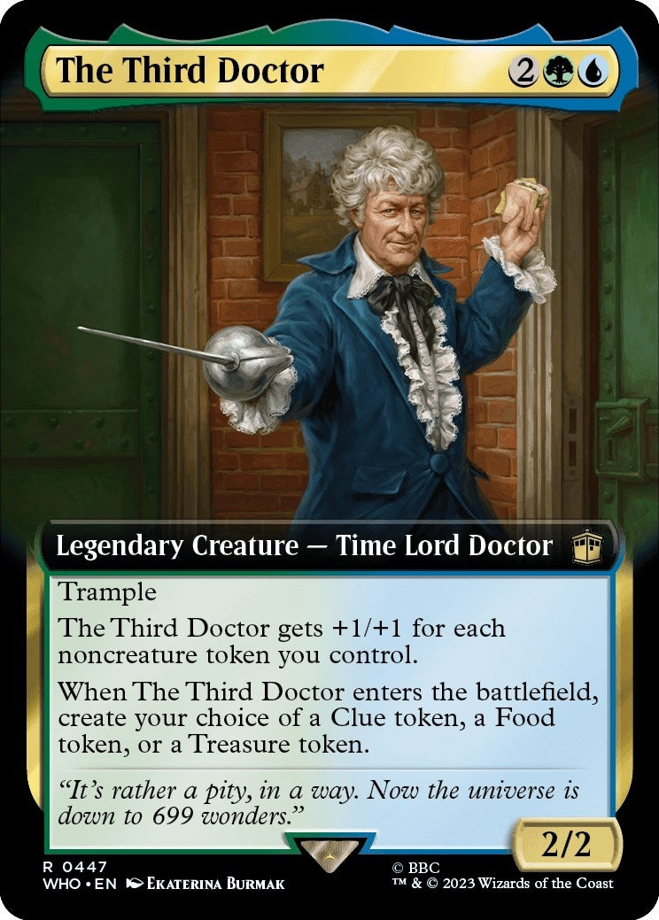 The Third Doctor Extended Art (447) [WHO]