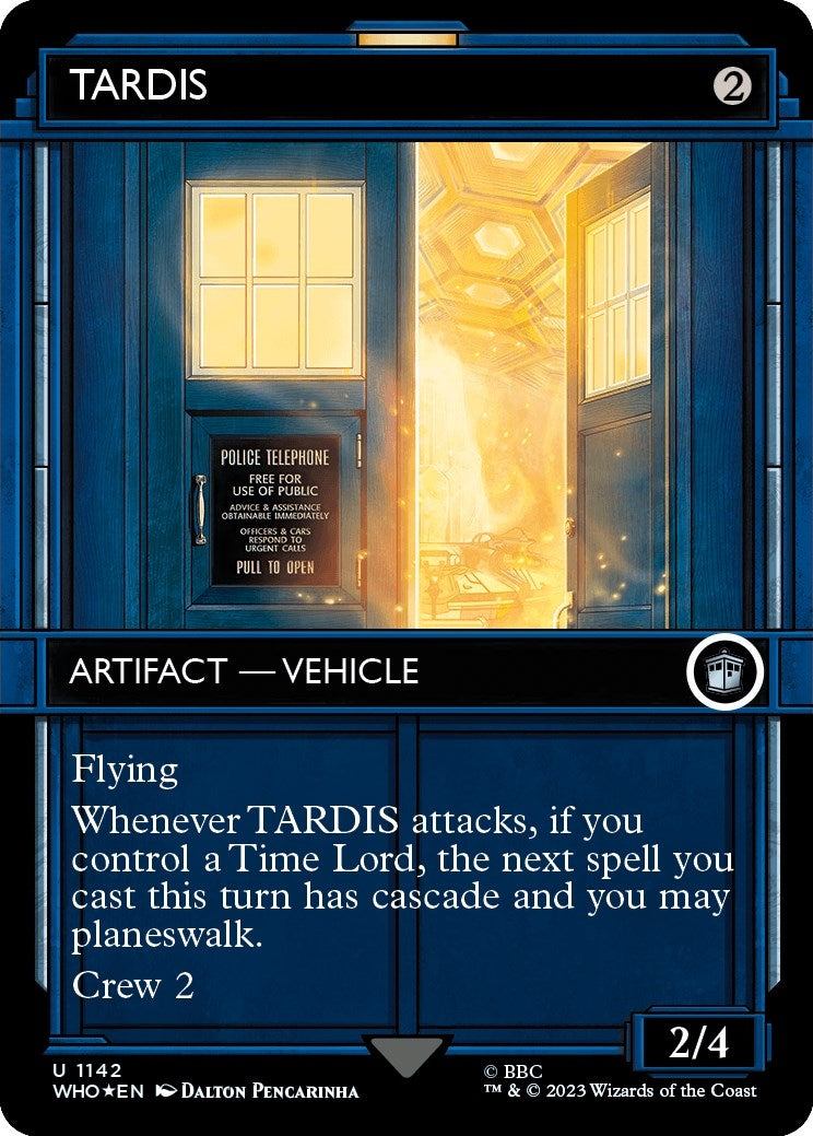 TARDIS Showcase Surge Foil (1142) [WHO]