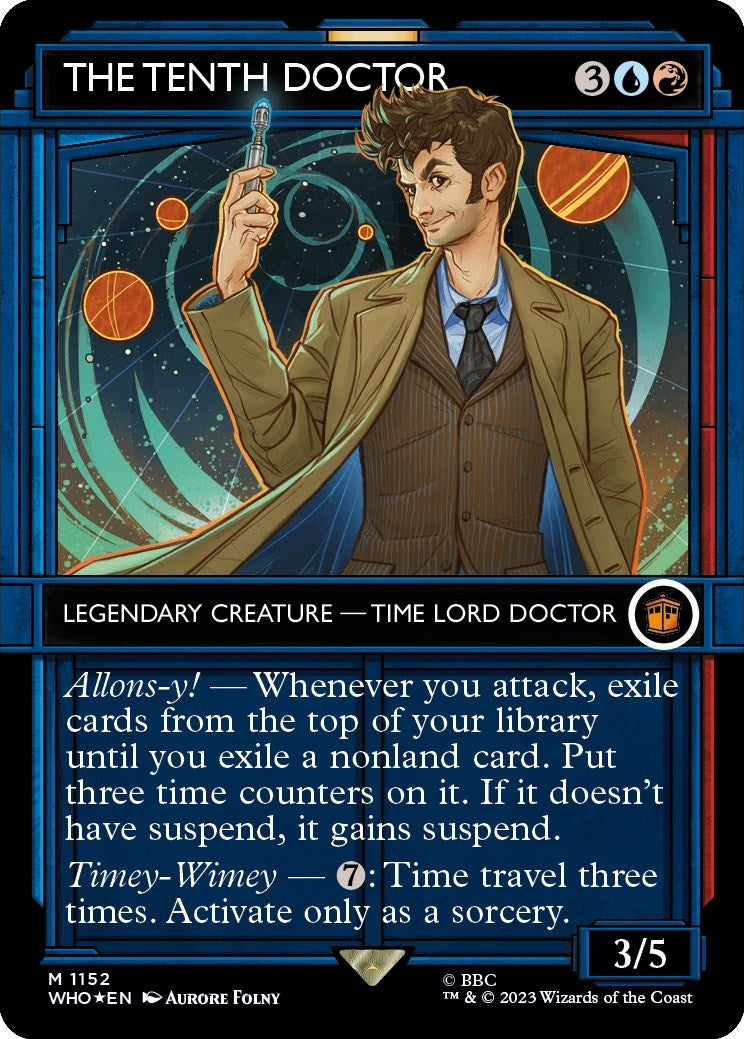 The Tenth Doctor Showcase Surge Foil (1152) [WHO]