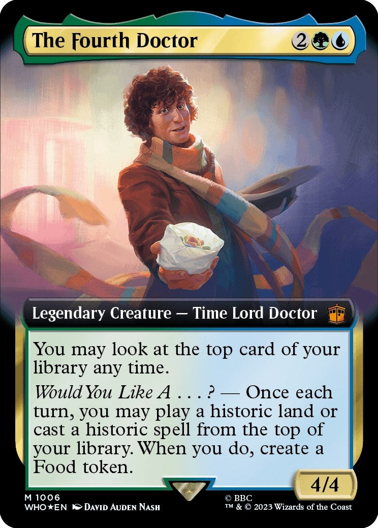 The Fourth Doctor Extended Art Surge Foil (1006) [WHO]