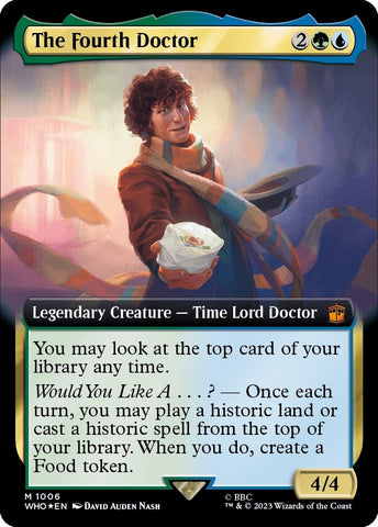 The Fourth Doctor Extended Art Surge Foil (1006) [WHO]