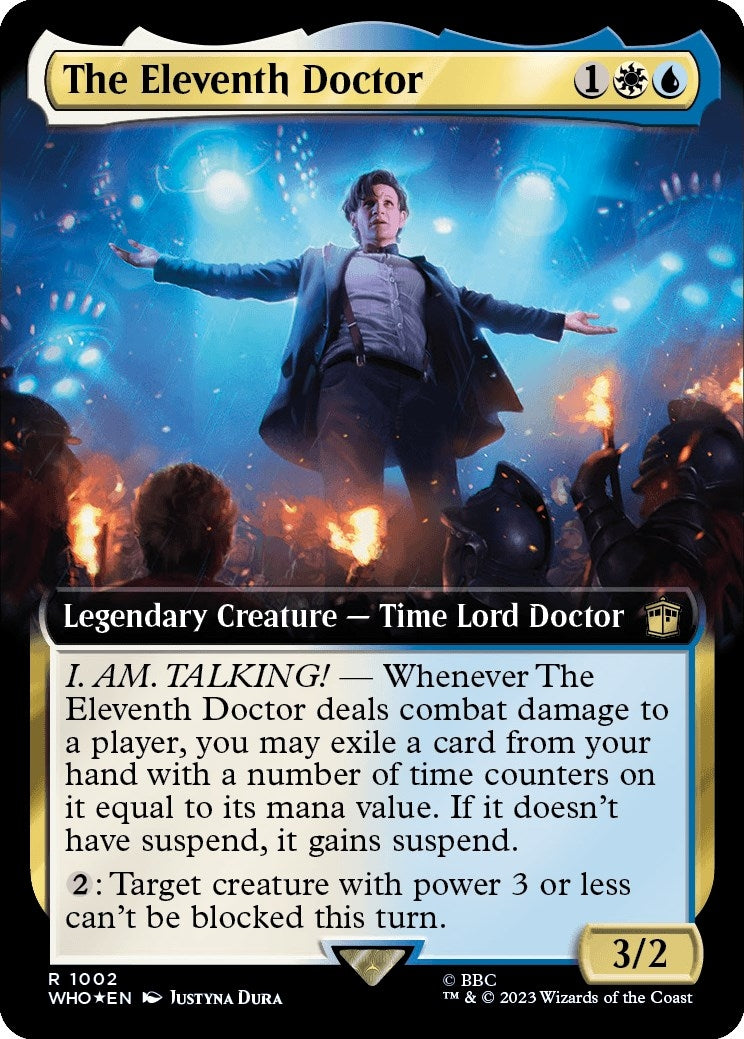 The Eleventh Doctor Extended Art Surge Foil (1002) [WHO]