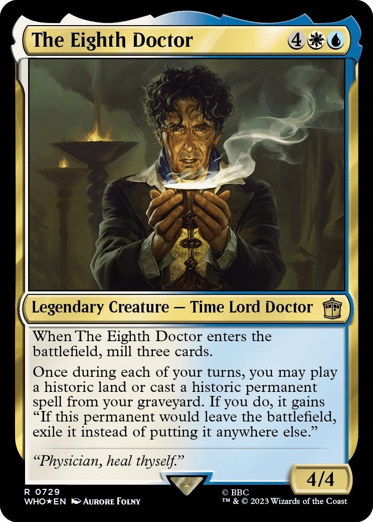 The Eighth Doctor Surge Foil (729) [WHO]