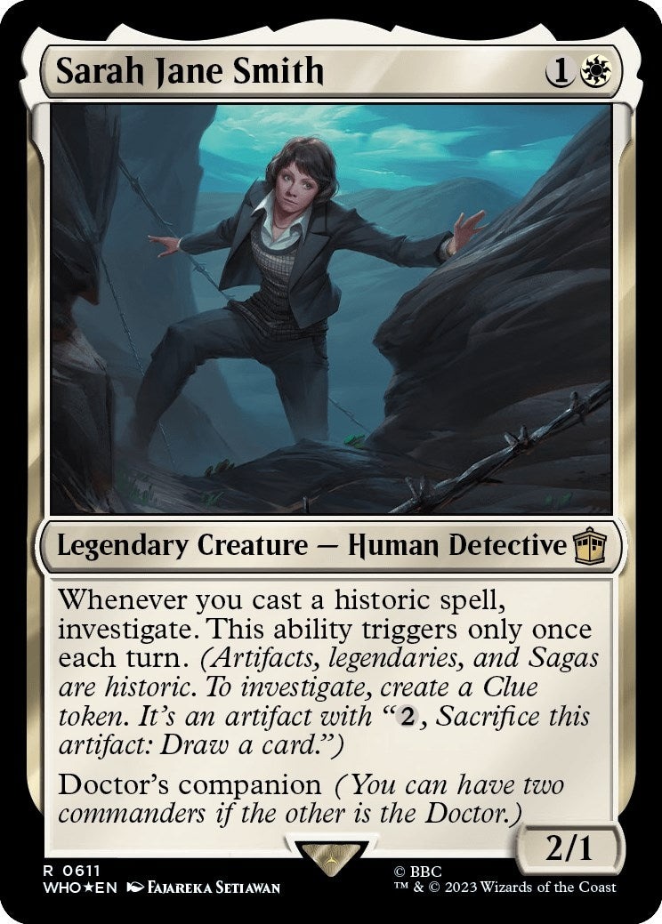 Sarah Jane Smith Surge Foil (611) [WHO]