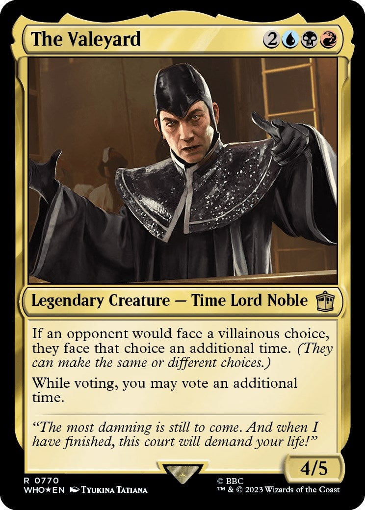 The Valeyard Surge Foil (770) [WHO]