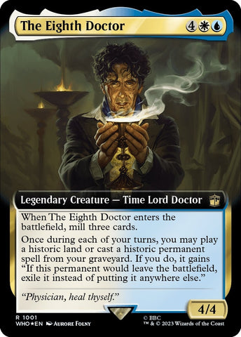 The Eighth Doctor Extended Art Surge Foil (1001) [WHO]