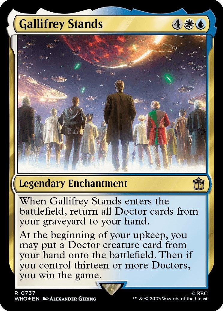 Gallifrey Stands Surge Foil (737) [WHO]