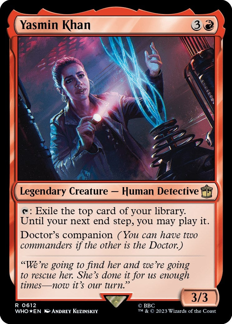 Yasmin Khan Surge Foil (612) [WHO]