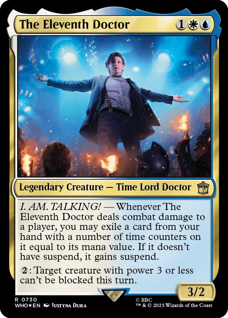 The Eleventh Doctor Surge Foil (730) [WHO]