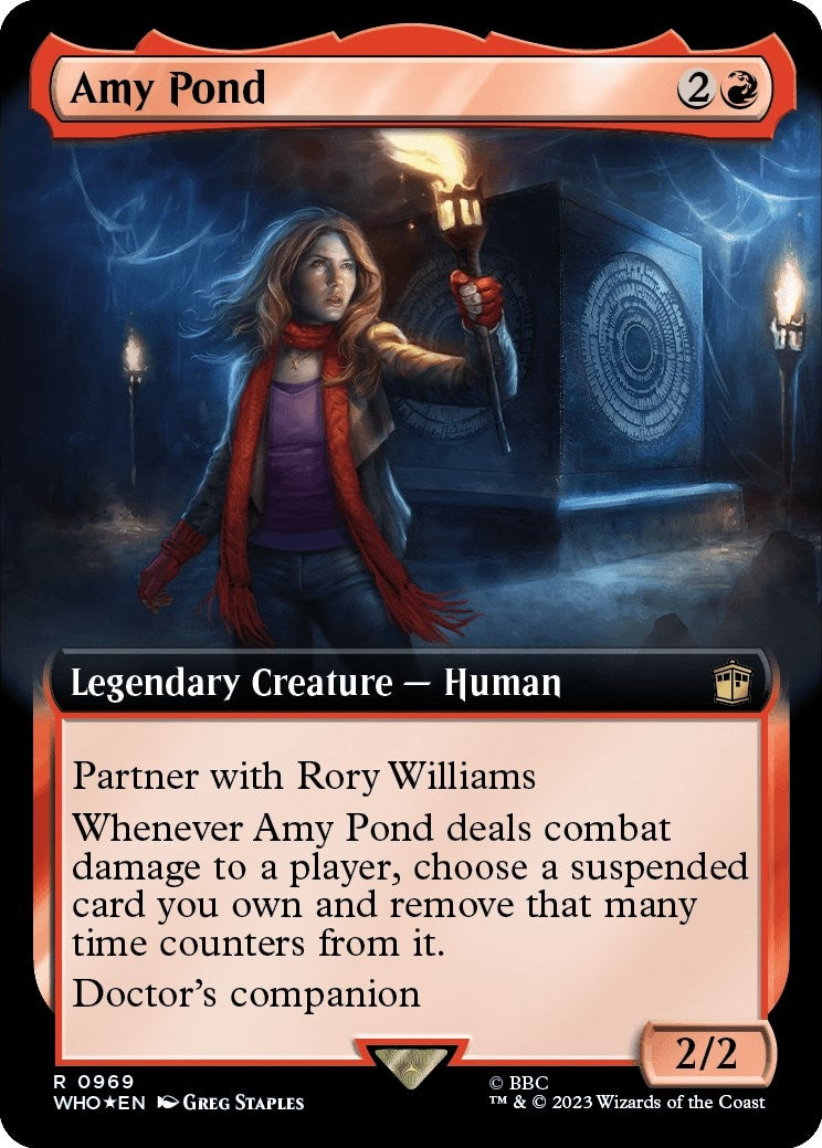 Amy Pond Extended Art Surge Foil (969) [WHO]