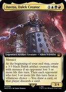 Davros Dalek Creator Extended Art Surge Foil (998) [WHO]