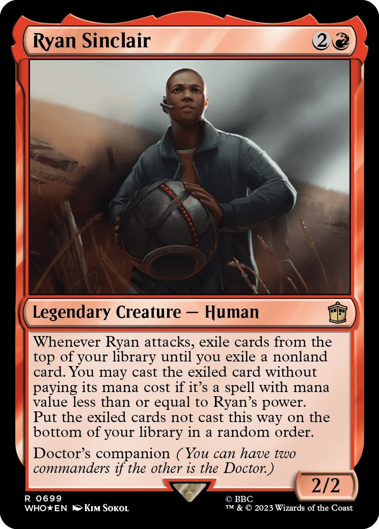 Ryan Sinclair Surge Foil (699) [WHO]