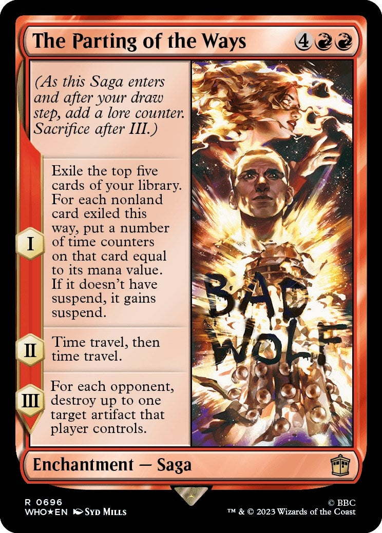 The Parting of the Ways Surge Foil (696) [WHO]