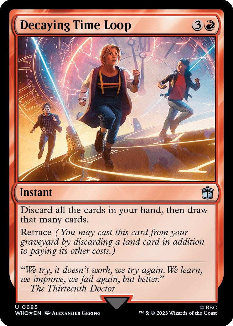 Decaying Time Loop Surge Foil (685) [WHO]