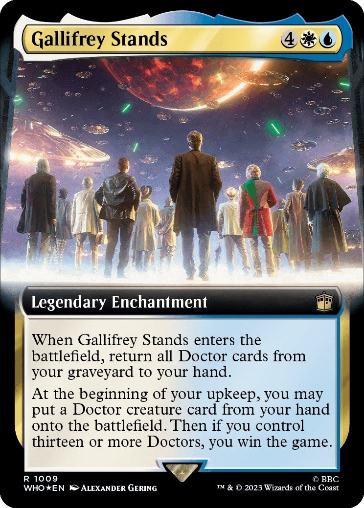 Gallifrey Stands Extended Art Surge Foil (1009) [WHO]