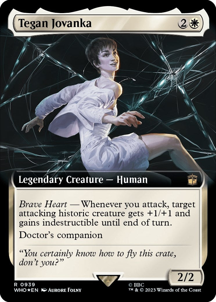 Tegan Jovanka Extended Art Surge Foil (939) [WHO]