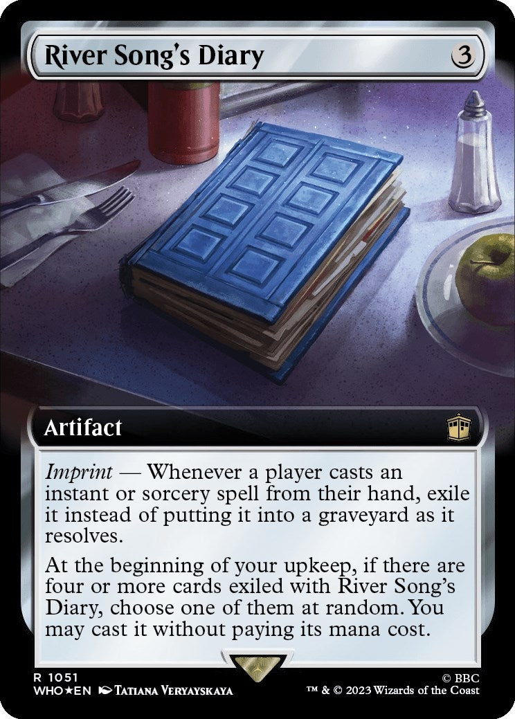 River Songs Diary Extended Art Surge Foil (1051) [WHO]