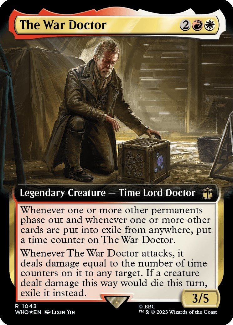 The War Doctor Extended Art Surge Foil (1043) [WHO]