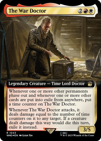 The War Doctor Extended Art Surge Foil (1043) [WHO]