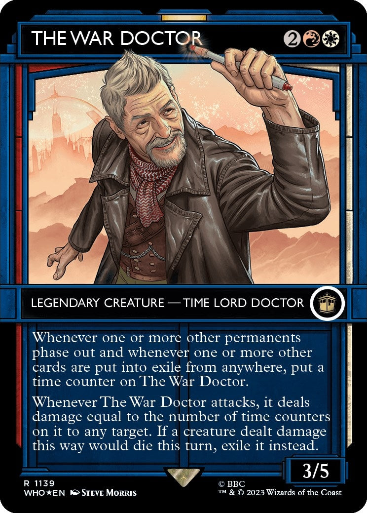 The War Doctor Showcase Surge Foil (1139) [WHO]