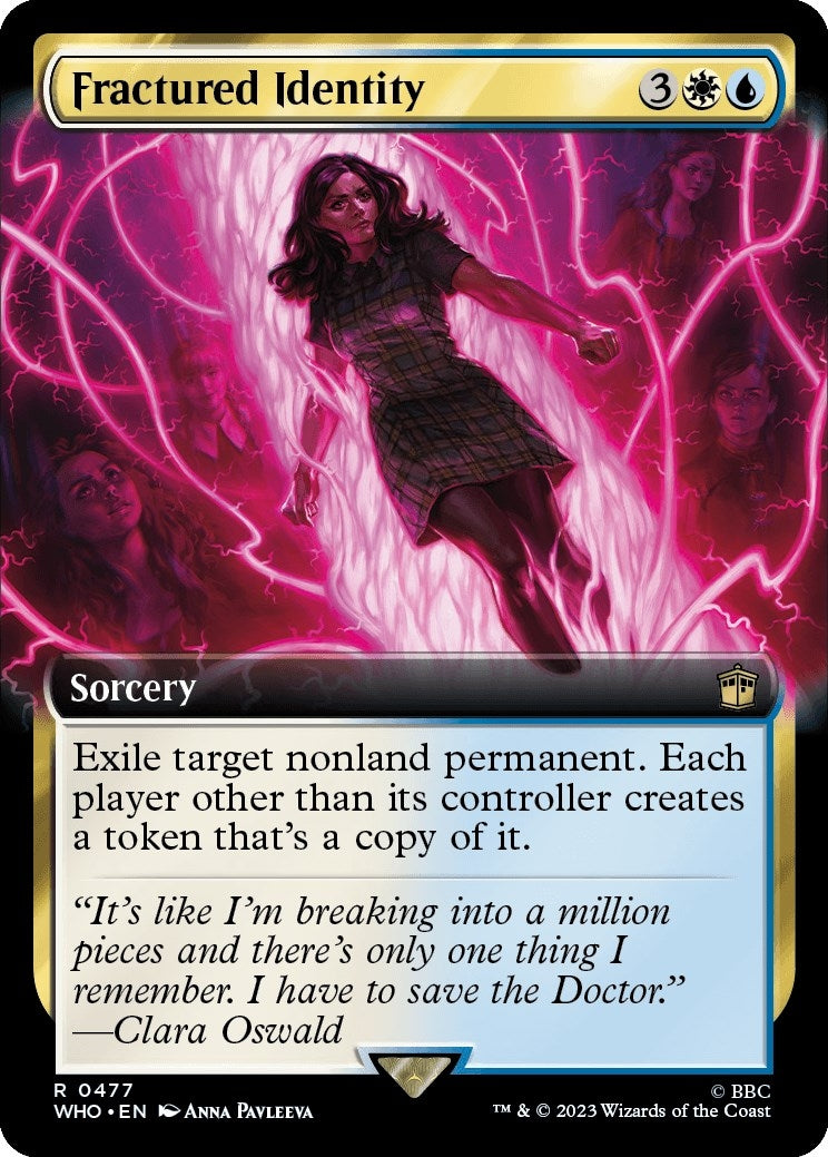 Fractured Identity Extended Art (477) [WHO]