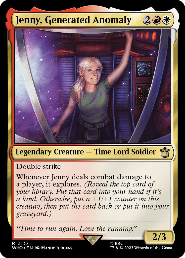 Jenny, Generated Anomaly [Doctor Who]