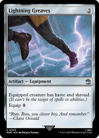 Lightning Greaves (243) [WHO]