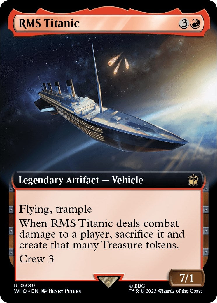 RMS Titanic Extended Art (389) [WHO]