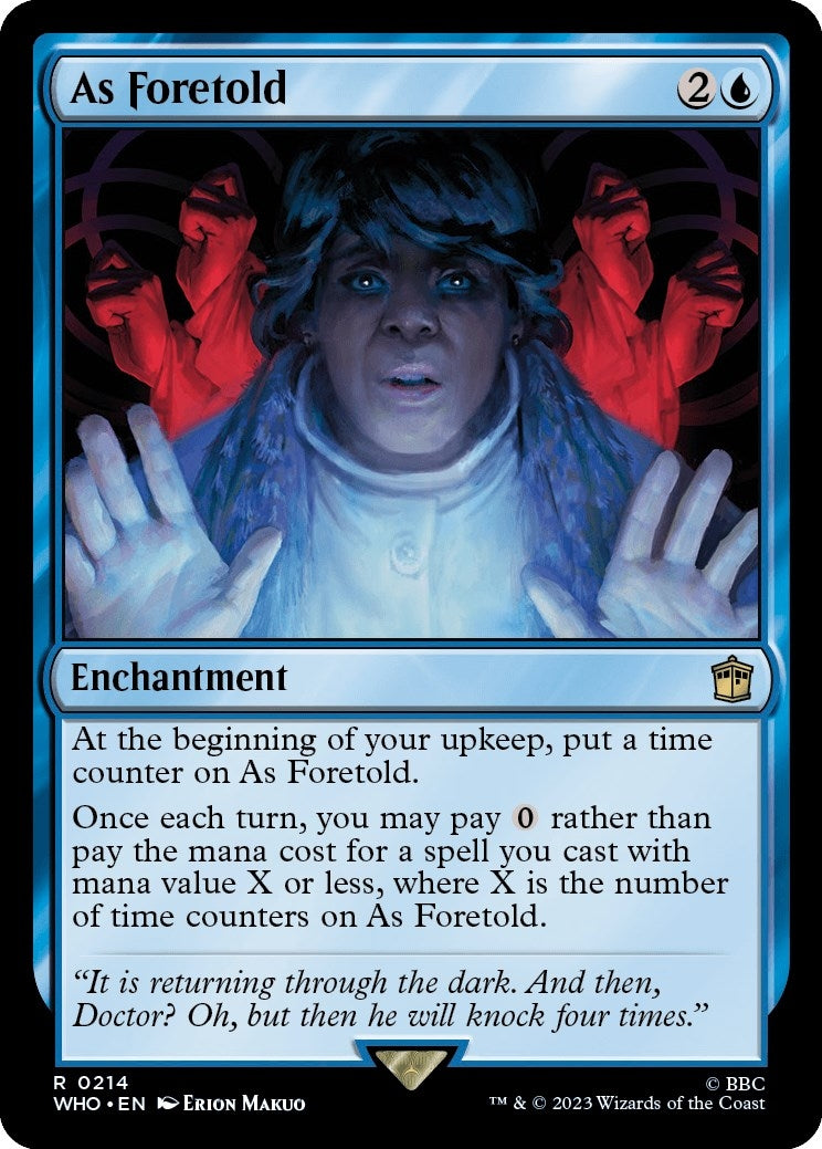 As Foretold (214) [WHO]