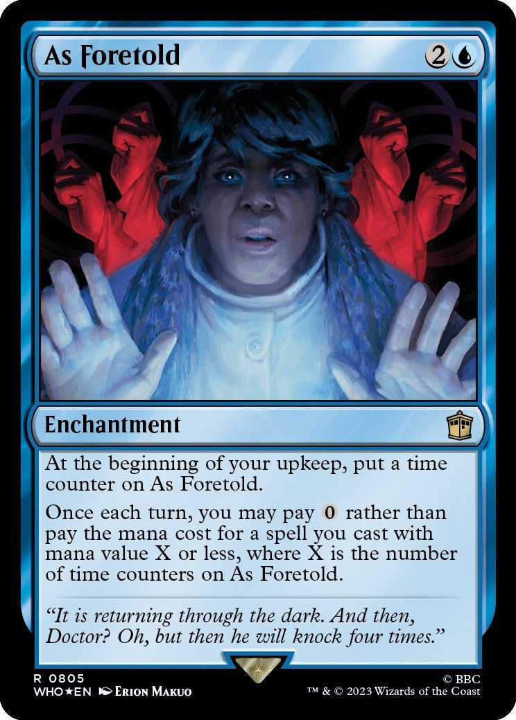 As Foretold Surge Foil (805) [WHO]
