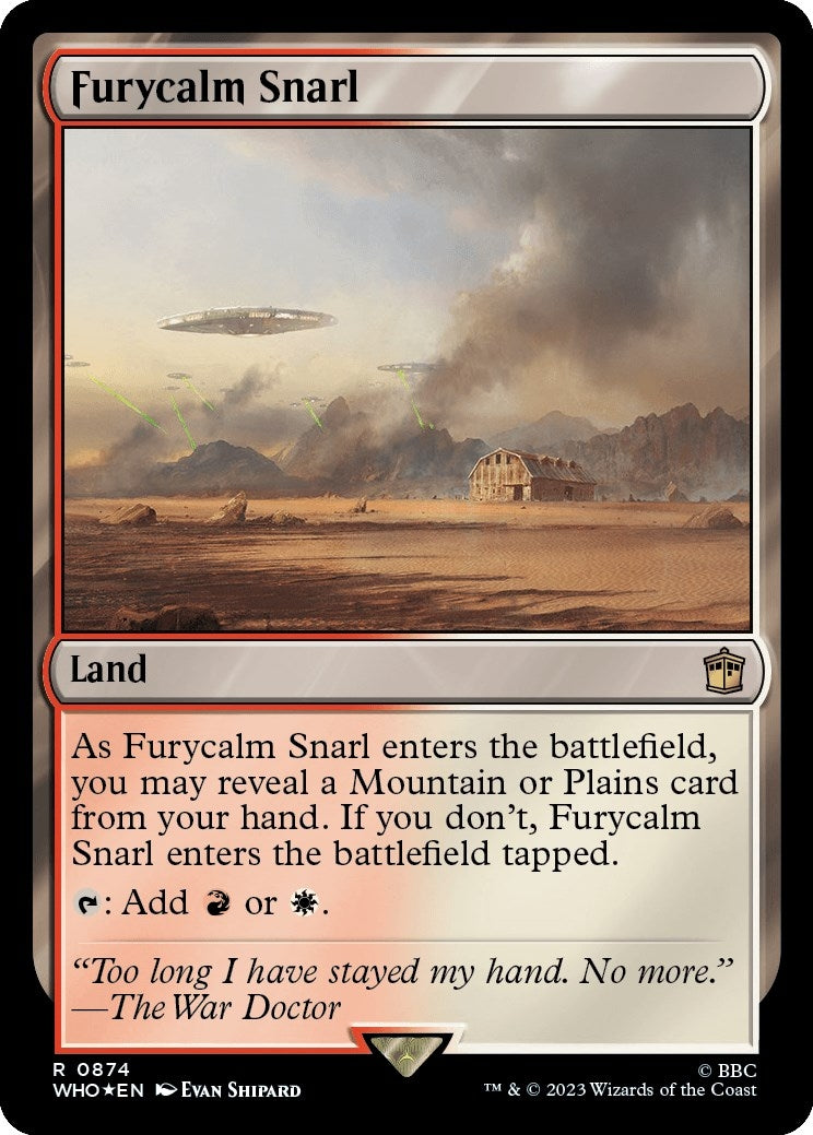 Furycalm Snarl Surge Foil (874) [WHO]