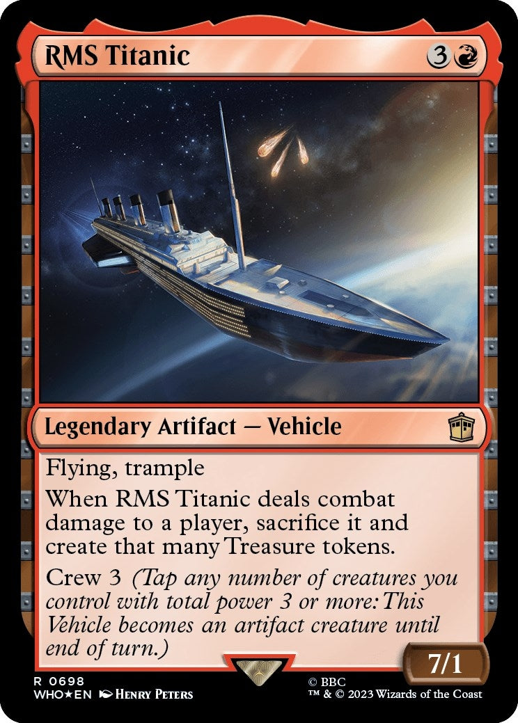 RMS Titanic Surge Foil (698) [WHO]