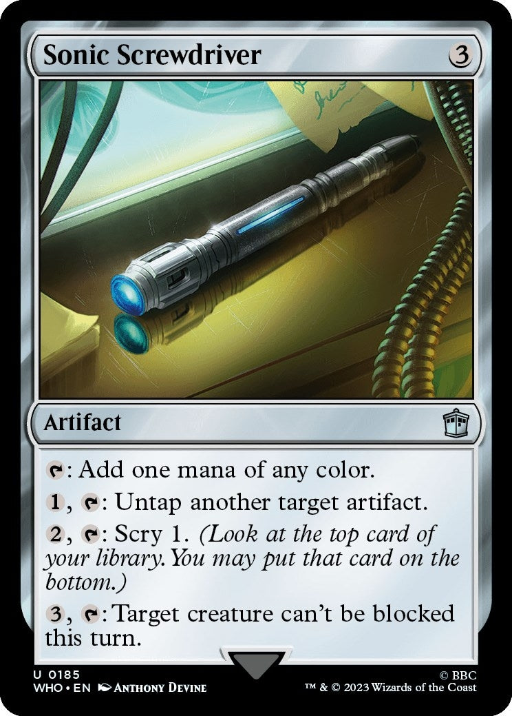 Sonic Screwdriver 0185 (185) [WHO]