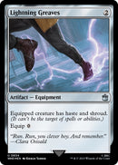 Lightning Greaves Surge Foil (834) [WHO]