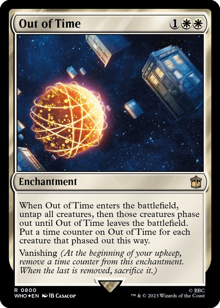 Out of Time Surge Foil (800) [WHO]