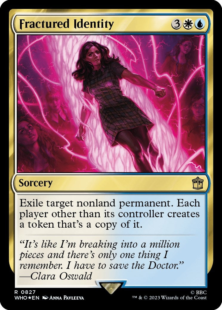 Fractured Identity Surge Foil (827) [WHO]