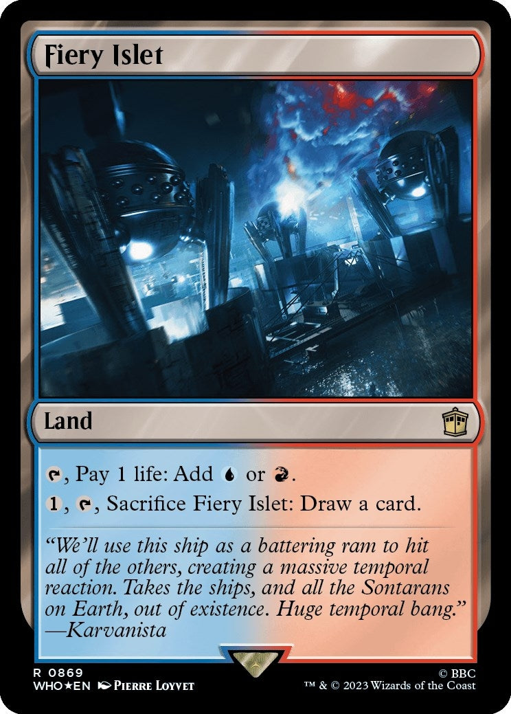 Fiery Islet Surge Foil (869) [WHO]