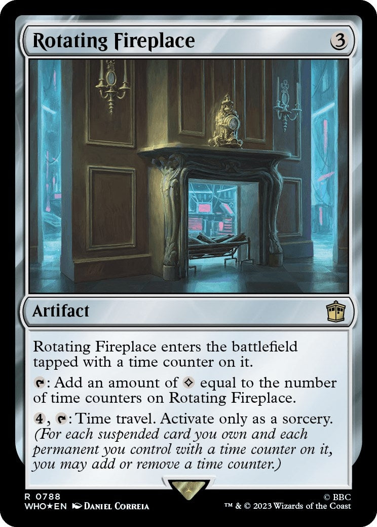 Rotating Fireplace Surge Foil (788) [WHO]