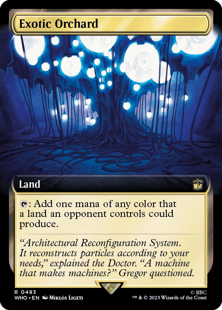 Exotic Orchard Extended Art (493) [WHO]