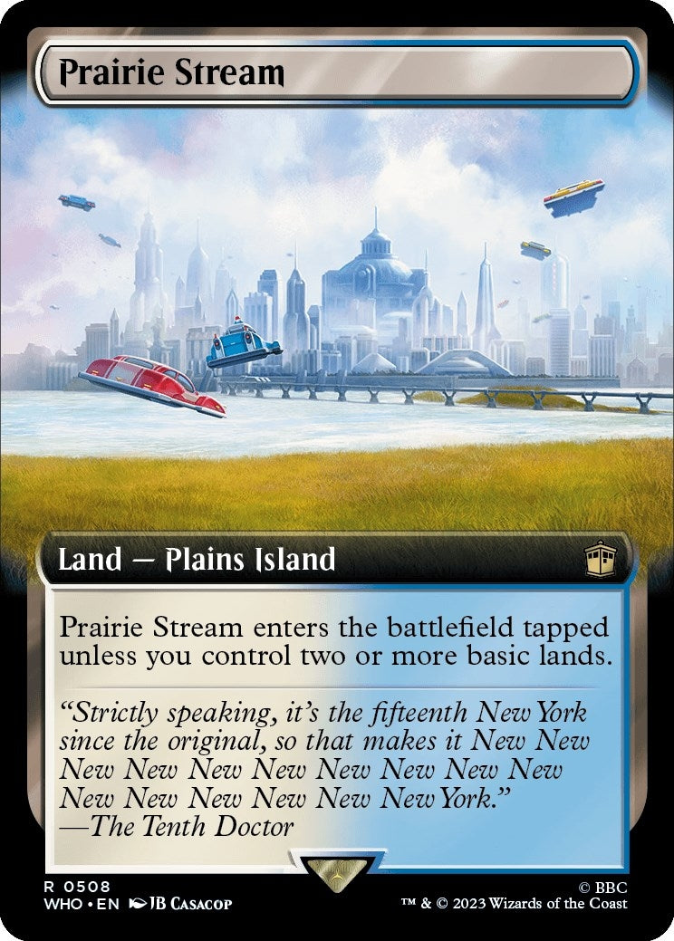 Prairie Stream Extended Art (508) [WHO]