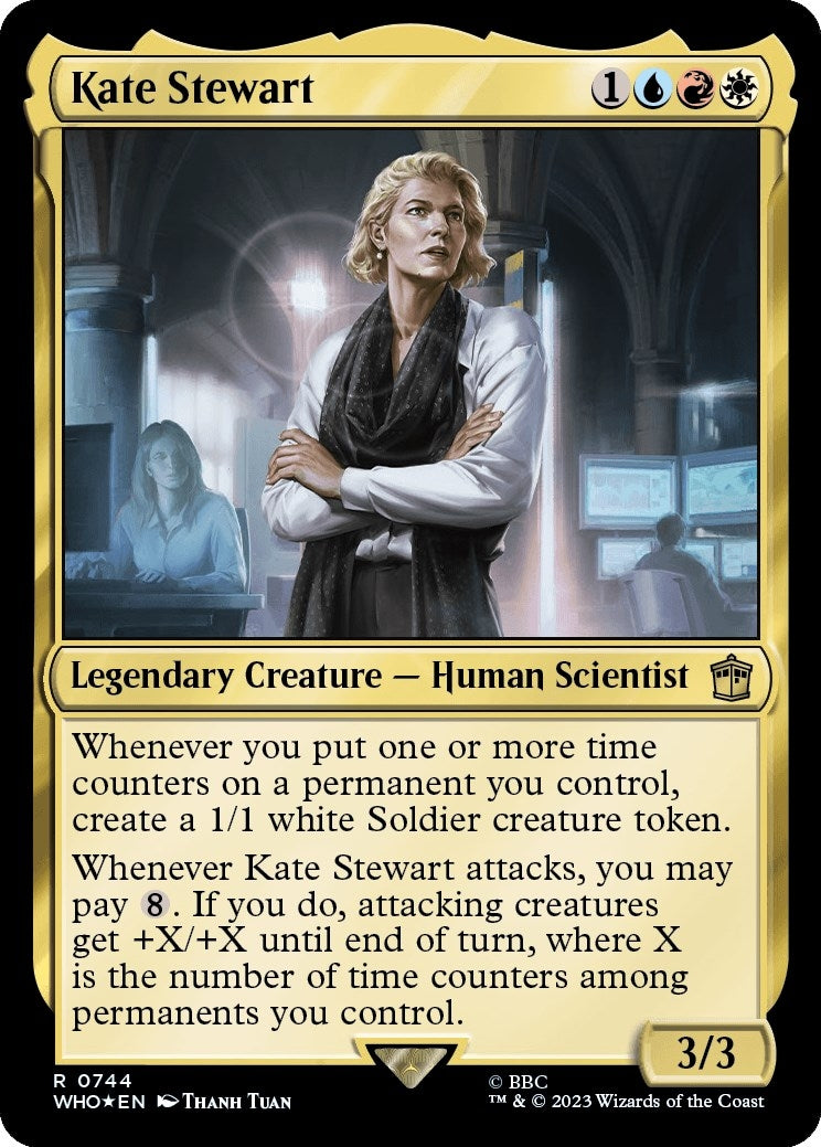Kate Stewart Surge Foil (744) [WHO]