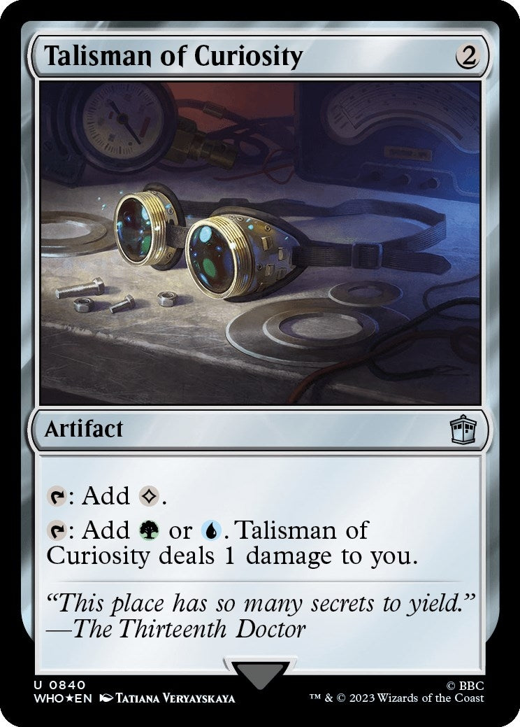 Talisman of Curiosity Surge Foil (840) [WHO]