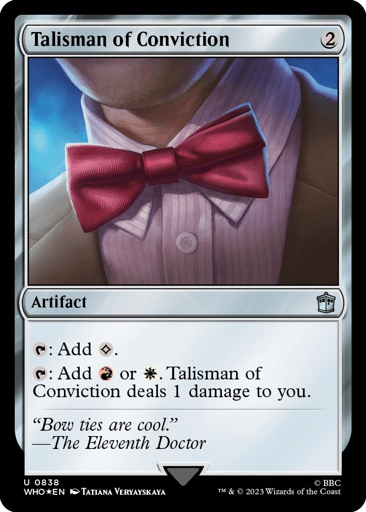 Talisman of Conviction Surge Foil (838) [WHO]