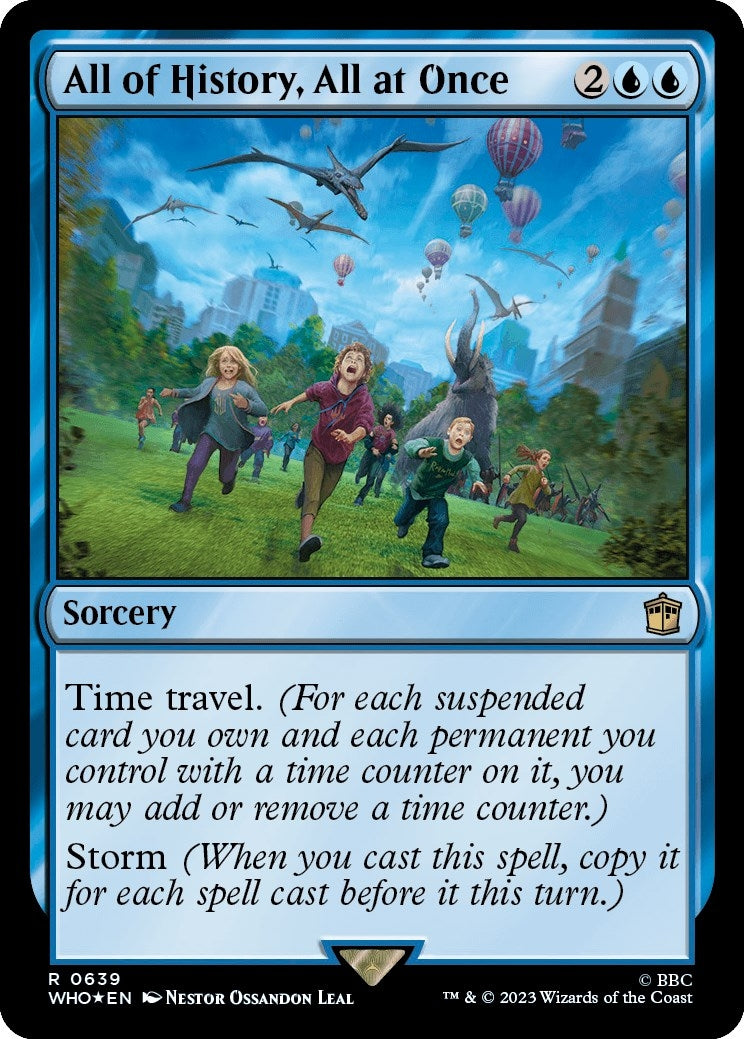 All of History All at Once Surge Foil (639) [WHO]